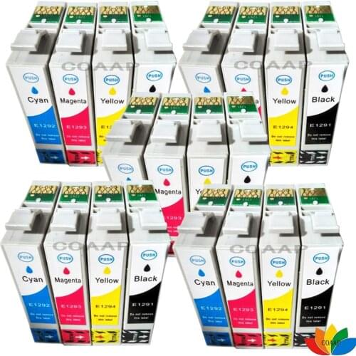 20x T1295 XL Ink cartridges for Stylus Office SX525WD SX535WD BX625FWD BX635FWD BX320FW BX925FWD BX935WF Printer T1291-T1294