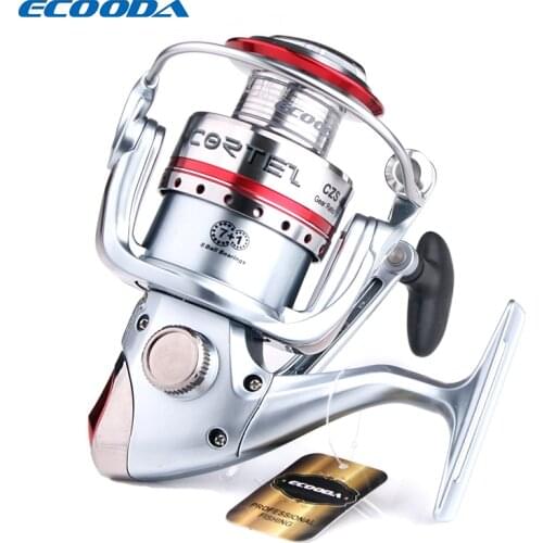 ECOODA Cortez Deluxe Spinning Fishing Reel Freshwater/Saltwater 8 Stainless Steel Ball bearings Gear Ratio:5.3:1 CZS10/20/30/40