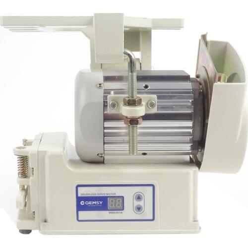 New Arrival 160V-220V Energy Saving Brushless Servo Motor for Sewing Machine GEMSY 4500 RPM 400WAC With English Manual