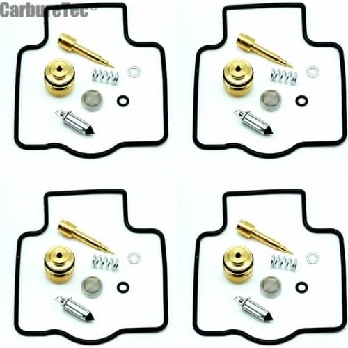 For Yamaha YZF600R YZF 600 R 2000-2007 Carburetor Rebuild Repair Kit Chamber Gasket Seal Float Valve Seat Spring O-ring 4 Sets