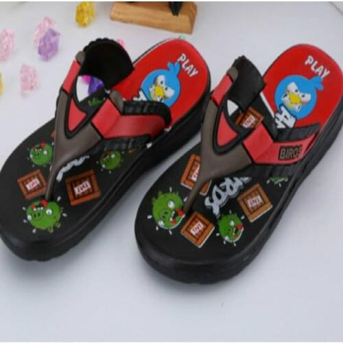 New summer slippers for girls Flip flops slippers cartoon baby Boys toddler Beach shoes breathable Kids outdoor children sandals