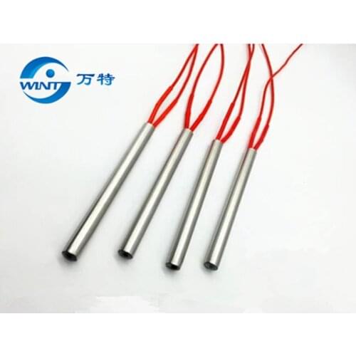 Free shipping 10*100mm Heater Length AC 220V 200W Electric Cartridge Heater Heating Element 10pcs