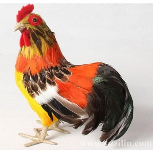 New Year Decoration for the year of rooster simulation rooster fake rooster 20 * 10* 25cm
