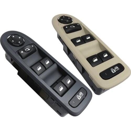 98053439 96644915 Electric Control Power Master Window Switch For Peugeot 308 5 Door Hatchback Wagon 2008-2013/508/C5 2007-2013
