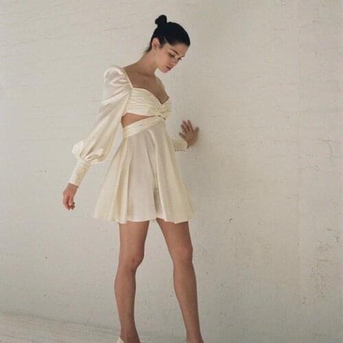 DUISNENA boho dress lantern long sleeve bowknot belt backless sexy party dress hip hop mujer mini vestidos