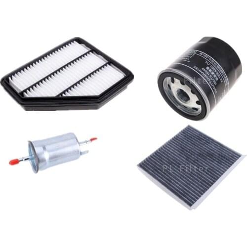 Air filter for 2014 chana cs75 1.8T JL486ZQ2-A four filter 1109013-M01 8119011-N01 1012010-A02-AA 1117010-M01