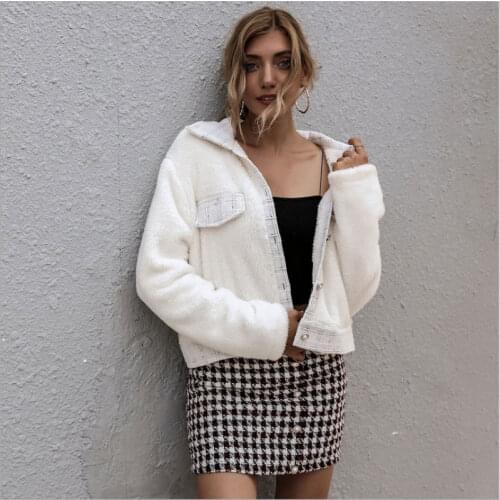 New Winter Women Stylish Long Sleeve Lapel Coat Fashion Long Sleeve Buttons Top for Women Ladies 2020 New Hot Women clothing