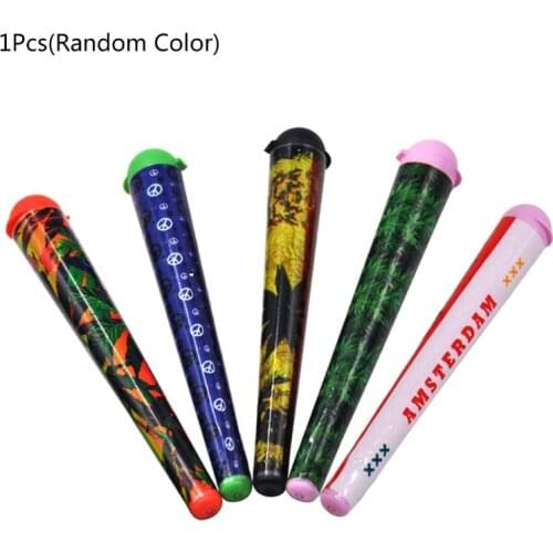 D7WA 1Piece Tapered Plastic Storage Tube W/ Horn Tube for Coin Holders Waterproof