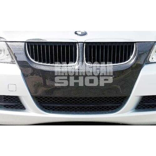 Real CARBON FIBER BUMPER MOLD COVER for BMW E90 E91 3 SERIES 2006-2008 B209