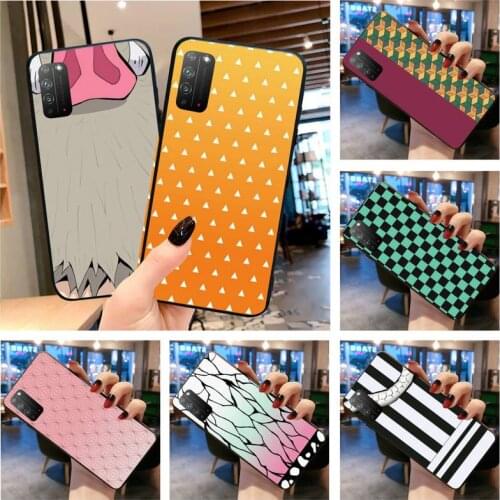 Demon Slayer Haori Phone Case for Huawei Honor 30 20 10 9 8 8x 8c v30 Lite view 7A pro