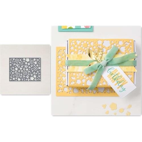 FLOWER MARKET Metal Cutting Dies Scrapbooking Stencils for DIY Scrapbooking/photo album Decorative Embossing DIY Paper Cards