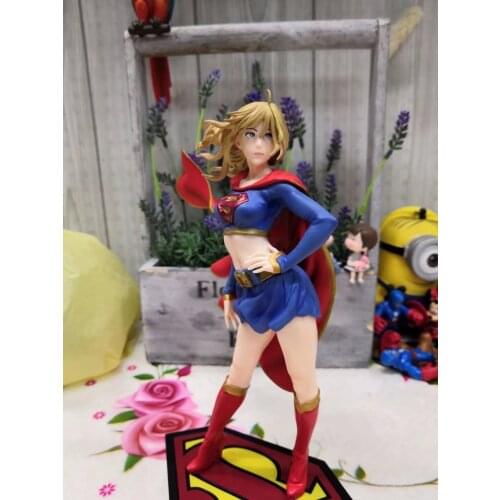 Comics Bishoujo Statue Supergirl Action Figure Returns Complete Toys 21cm