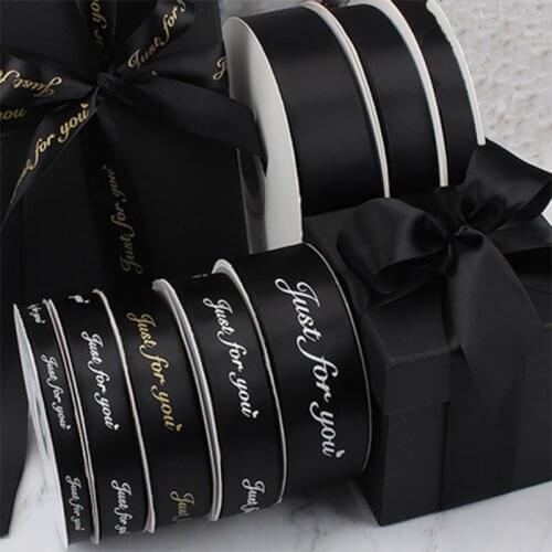 Customized printed signle face Logo 1.3cm 100yards/a roll satin/silk ribbon for Wedding/gift/packing/party/birthday/box/flower