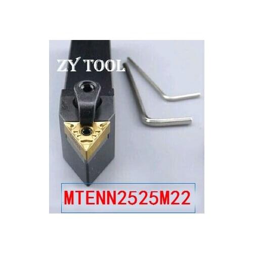 MTENN2525M22 Metal Lathe Cutting Tools,CNC Turning Tool,Lathe Machine Tools, External Turning Tool Type MTENN 25*25*150