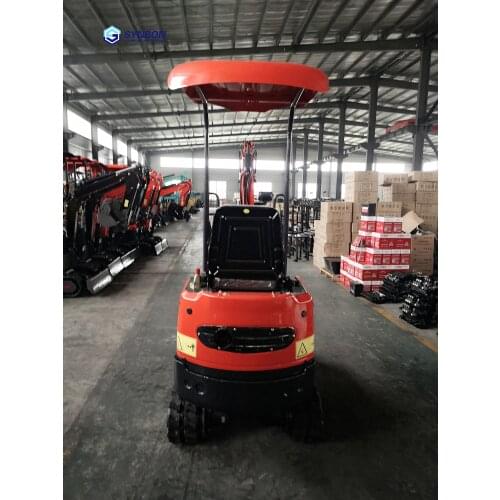 SYNBON New Garden Machinery Mini Digger Excavator 1 ton for Farm Construction