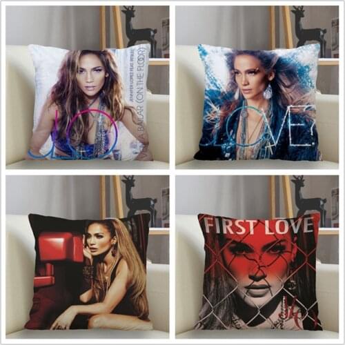 Musife New Custom Jennifer Lopez Pillowcase Sofa Decorative Cushion Cover Pillowcase Home Decor Drop Shipping Wholesale