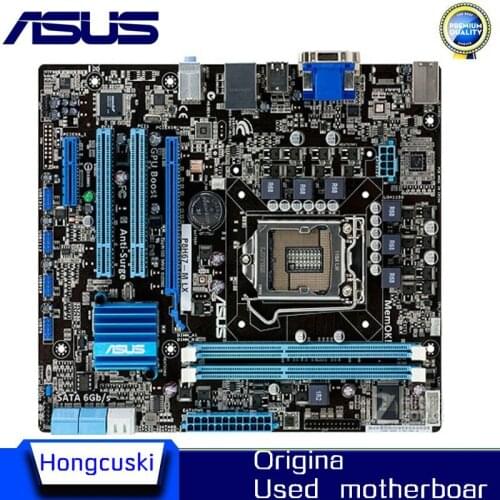 Original motherboard ASUS P8H67-M LX DDR3 LGA 1155 for I3 I5 I7 CPU H67 Desktop motherboard Free shipping
