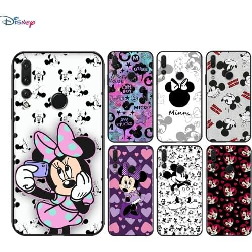 Silicone Cover Mickey mouse print For Huawei Honor V30 30 X10 30i 10X 30S 20S View 20 V20 Pro Plus Lite RU Soft Phone Case