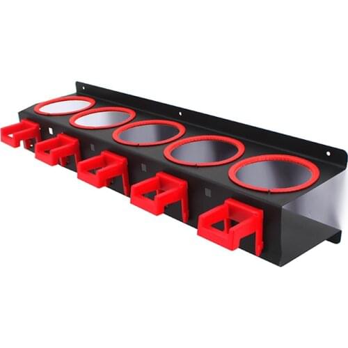 Spray Bottle Storage Rack Wall Shelf Abrasive Material Hanging Rail Car Beauty Shop Accessory Display Auto Cleaning Tool Shelves