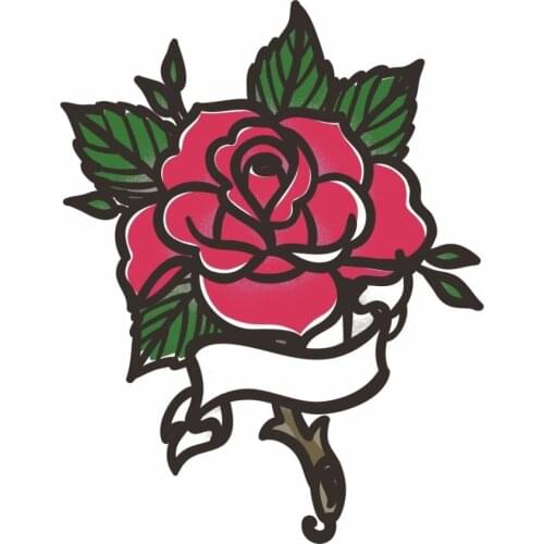 Tattoo Rose Sticker Plane Extreme