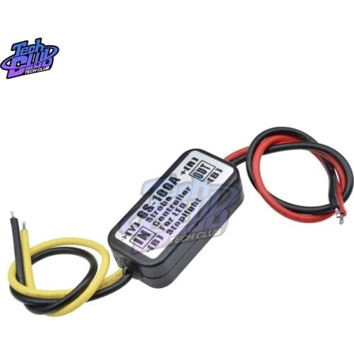 Universal Brake Light Flash Controller Module GS-100A Car LED Brake Stop Light Lamp 12V Short Circuit Protection