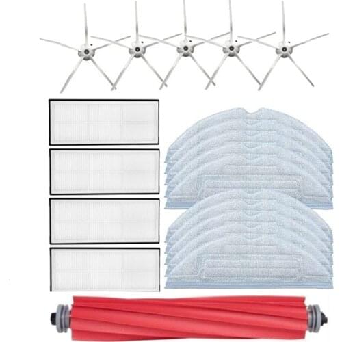 Main Brush Side Brush Hepa Filter Mop Cloth for Xiaomi Roborock T7S T7Plus T7Splus S7 Vacuum Cleaner Spare Parts