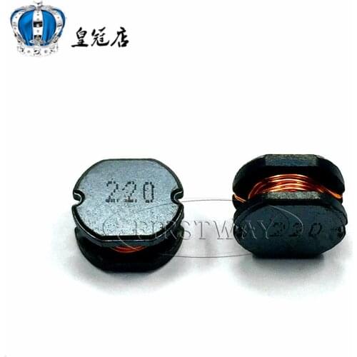 30pcs/SMD power inductors CD31 CD32 22UH word:220 I-shaped CD31=3.5*3*1.6MM/CD32=3.5*3*2.1MM