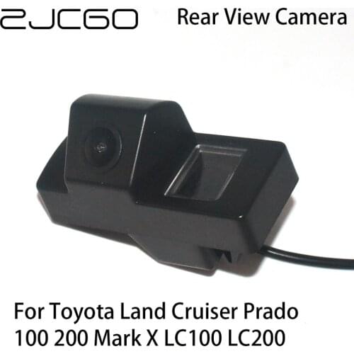 ZJCGO Car Rear View Reverse Back Up Parking Camera for Toyota Land Cruiser Prado 100 200 Mark X LC100 LC200
