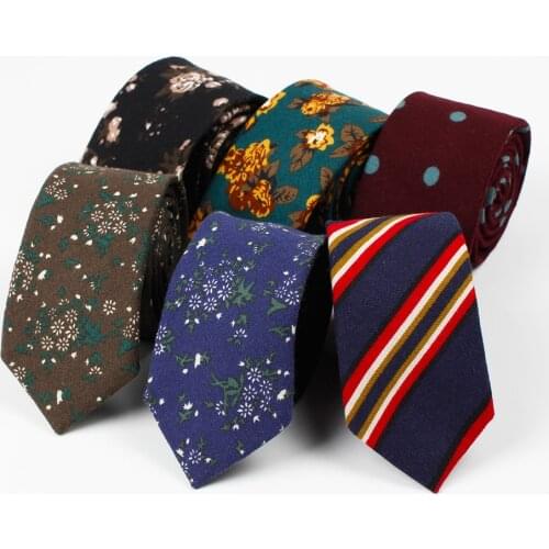 Linbaiway 6cm Necktie Mens Narrow Floral Neckties Gift Wedding Party Casual Gravatas Skinny Long Tie Male Neckwear Custom Logo