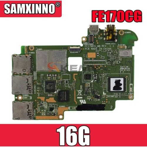 Akemy FE170CG Tablet motherboard for ASUS ME70CX Test original mainboard 16G