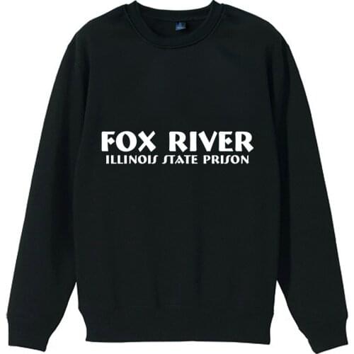 PRISON BREAK ILLINOIS STATE PRISON Boy Man Men Crew Neck Sweatshirt Teenager Pullover Fleece ZIIART