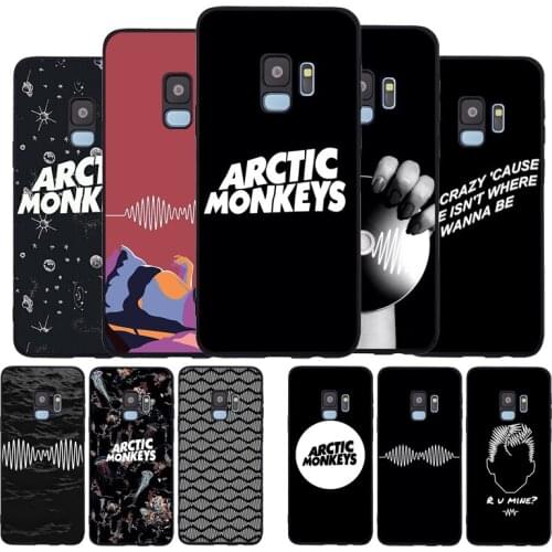 Arctic Monkeys Black TPU Silicone Soft Phone Case For Samsung Galaxy S20 S10 S9 S8 Plus Lite NOTE 10 9 8 S7 EDGE