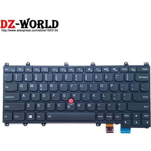 New/orig Lithuania Backlit Keyboard for Lenovo Thinkpad Yoga 260 Laptop Teclado 00PA245 00PA163