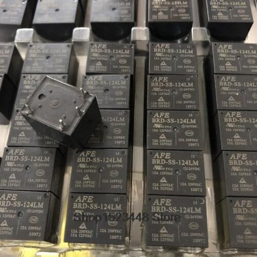 New 5PCS-10PCS/LOT BRD-SS-124LM BRD-SS-112LM BRD-SS-105LM 5VDC 24VDC 12VDC 12A/15A 12A 250VAC 4PIN