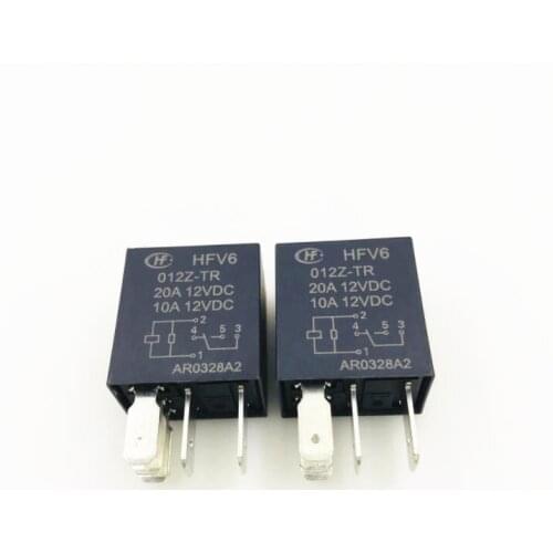 NEW CAR AUTO 12V relay HFV6 012Z-TR HFV6-012Z-TR 20A 12V 12VDC DC12V 5PIN