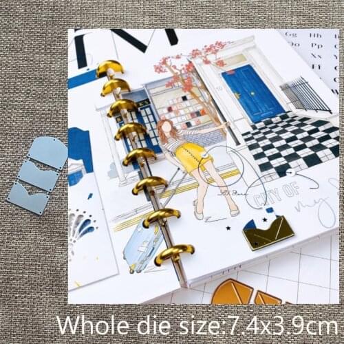 New Design Craft Metal stencil mold Cutting Dies mini envelope decoration scrapbook die cuts Album Paper Card Craft Embossing