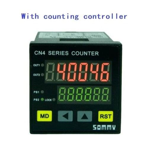 6-digit display industrial control counter Machine quantity controller with alarm output count meter
