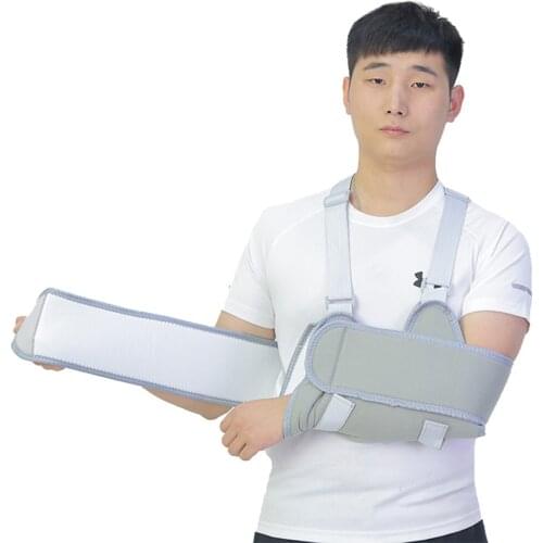 Adjustable Universal Arm Sling Shoulder Brace Rotator Cuff Immobilizer Belt Wrap Band for Women Men