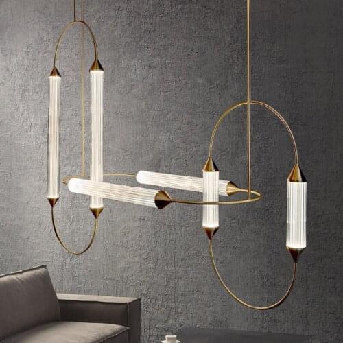 Nordic glass ball iron luminaire suspendu crystal hanging lamp led wall moon lamp hanging lamp modern led chandelier