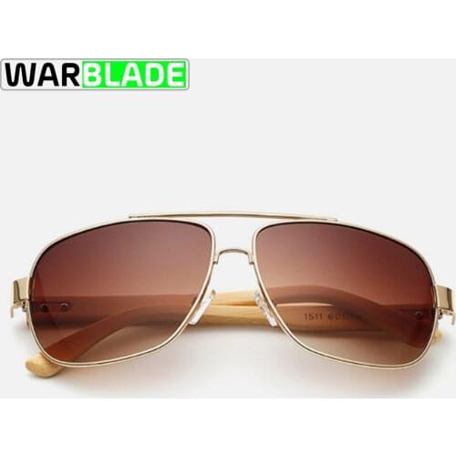 WarBLade Cycling Bamboo Sunglasses Men Women Round Sun Glasses Mirror Reflective With HD Lens Biking Eyewears Male oculos UV400
