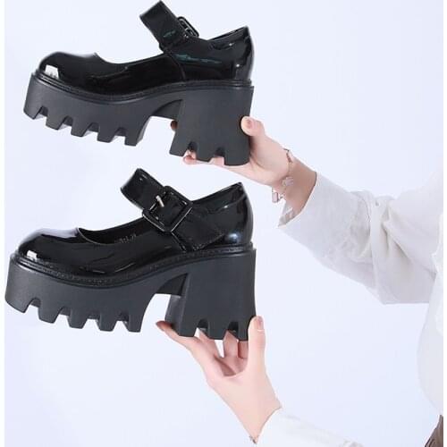 Toe Cleavage Mary Jane Women's Shoes