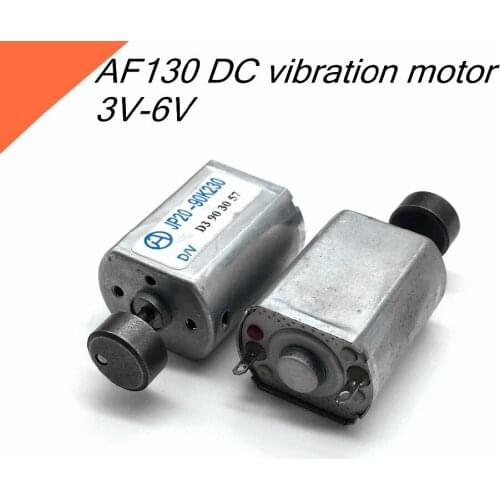 3PCS AF130 DC micro vibration motor 3V-6V 9500rpm