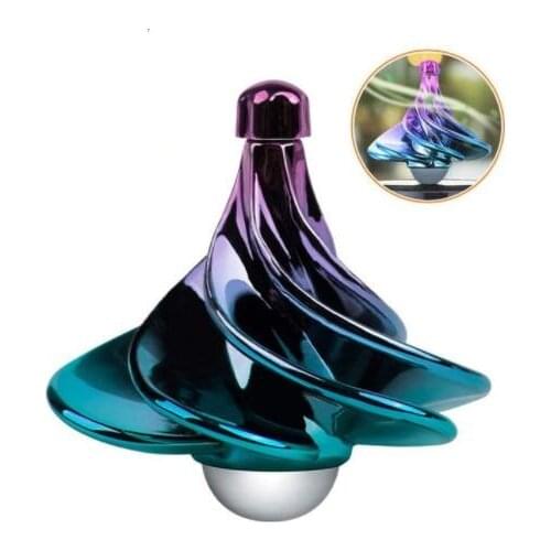 36pcs/lot Spinner Gyro Toy Inertial Fingertip Stunt Gyroscope for Children Colorful Gyro Fidget Wind-driven Gyro Toys Kid Adult