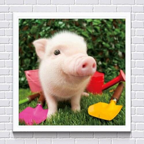 5D DIY full diamond animal cross stitch diamond embroidery mosaic diamond home decoration