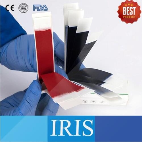 Free Shipping Dental Lab Products 5 Boxes Dental Care Supply Dental Articulating Paper Red and Blue Strips for Teeth Whitening