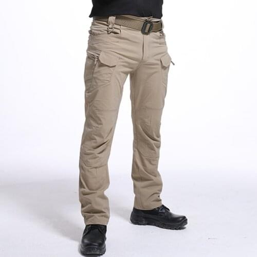 Stretch Fabric Quick-drying Tactical Pants Men Thin Military Training Trousers Male Outdoor Hiking Camping Hunting Cargo Pants