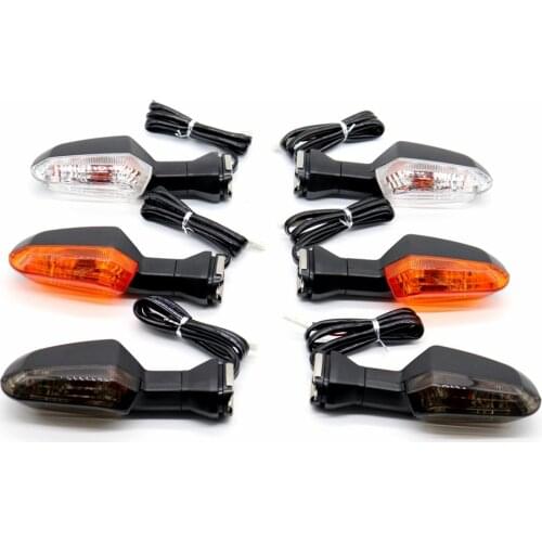 For KAWASAKI NINJA 1000 650 300 250 Z1000SX Z1000 Z800 ER6N ER6F ZX-6R Motorcycle Rear Turn Signal Indicator Light Lamp Lens