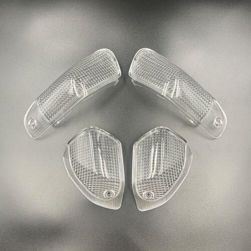 For KAWASAKI ZZR 400/600 ZZR400 ZZR600 ZX600E 1994- 2004 Motorcycle Accessories Front&Rear Turn Signal Indicator Light Lamp Lens