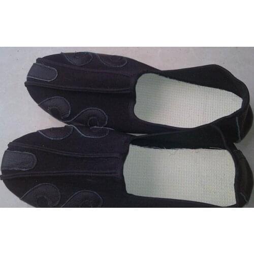 Taoist cloudhook Wudang tai chi shoes shaolin monks kung fu Martial arts taoism wushu sneakers black