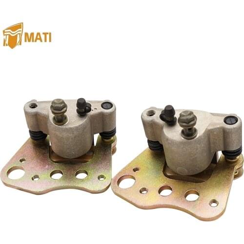 Left Right Front Brake Caliper Assembly for ATV Polaris ATP Magnum 330 500 Sportsman X2 400 450 500 600 700 800 1910841 1910842